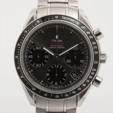 Omega Speedmaster Date Chronometer 323.30.40.40.06.001 SS SS AT Gray-Face
