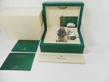 Mint 2024 Rolex SS black Submariner Date Ceramic Bezel 126610 126610LN 41mm b/p