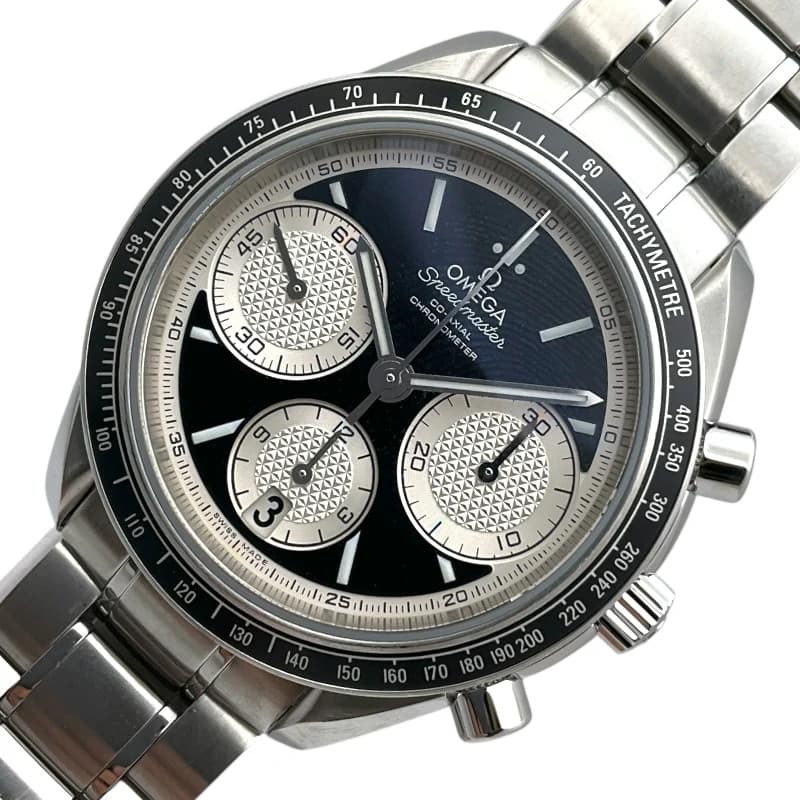 Omega Speedmaster Racing Co-Axial 326.30.40.50.01.002 Black Stainless #OK1269