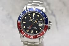 1967 Vintage Mens Rolex GMT-Master Pepsi Long E MK1 Matte Dial 40MM Watch 1675
