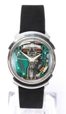 Vintage Bulova Accutron Mens Spaceview Watch AS IS
