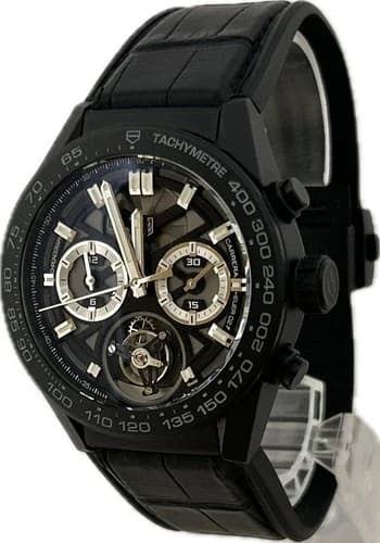 Tag Heuer Carrera Calibre Heuer 02 T COSC CAR5A90.FC6415 Mens Near Mint A4984
