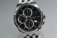 [Box] Hamilton Jazzmaster H325960 Chronograph Automatic Date SS Swiss Made Watch