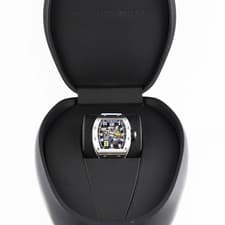 Richard Mille RM030 50 mm Skeleton Dial Rubber Bracelet Box and Papers 2020