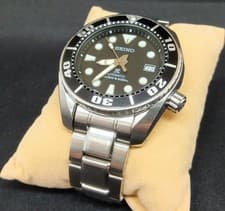 Seiko Prospex Diver Automatic Watch Mens 43mm Black Dial Wrist 18cm