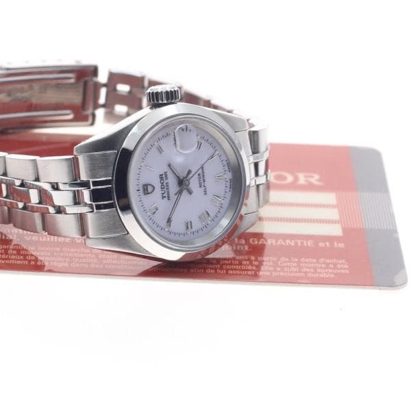TUDOR PRINCESS DATE 92400N 25mm SS White Dial Automatic Date #C545