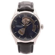 42mm Hamilton H327050 Viewmatic Jazzmaster Open Heart Men's Automatic Wristwatch