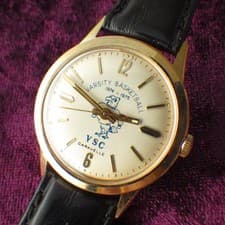 Bulova Caravelle Varsity Manual Wind Watch, Mens Vintage 1970s American