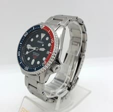 [w2353] SEIKO 8F35-00A0 Pepsi All original Battery replaced SCUBA 200m W/link EX