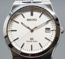 Vintage Grand Seiko GS 8N65-9000 Quartz Men's Watch 36mm White Dial  From JAPAN