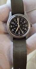 Hamilton MIL-W-46374B 1982 H3 Vintage Military Field Watch and Strap