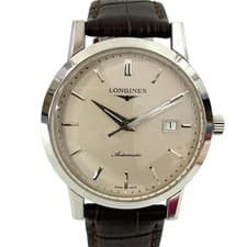 LONGINES Heritage 1832 Automatic Silver Watch Stainless Steel Silver Color