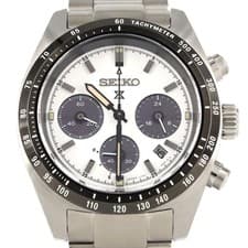 Authentic Seiko Prospex Speedtimer V192-0AF0/SBDL085 Stainless Steel Solar P...