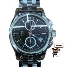 Hamilton Jazzmaster H326160 Chronograph Automatic  Men's Black Watch No box