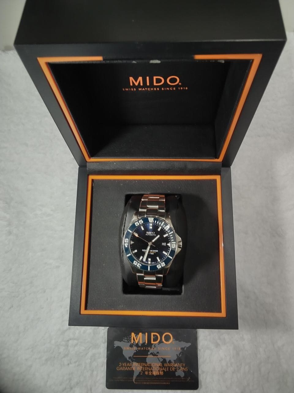 MIDO Ocean Star 600 Chronometer Watch M026.608.11.041.00 New