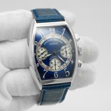 Franck Muller Cintre Curvex Chronograph 7850 CC 18K White Gold