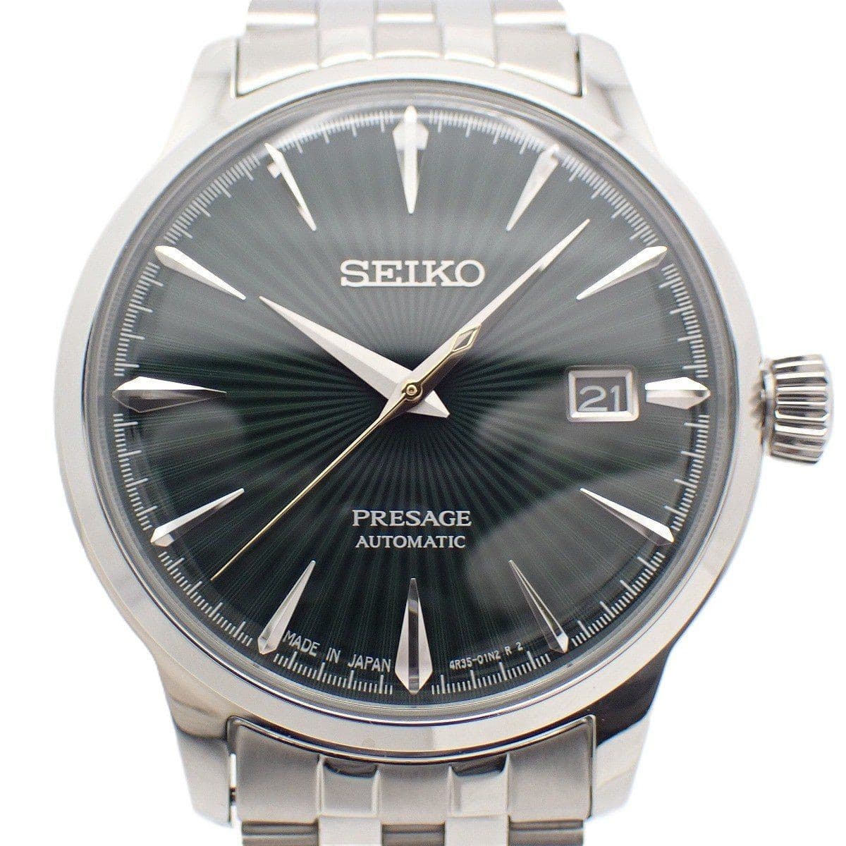 Condition SEIKO Presage Cocktail Time Mockingbird Automatic Men s Wristwatch SA