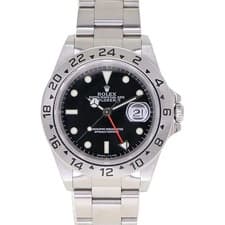 ROLEX Explorer 2 16570 Black Case Size 40mm Men's Used Watch #342431