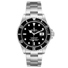Rolex Submariner Black Oyster Perpetual 16610 40mm Mens Watch date Year 1997