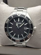 Citizen H416 Diver Watch Radio Controlled Solar 200m Stainless Steel Case