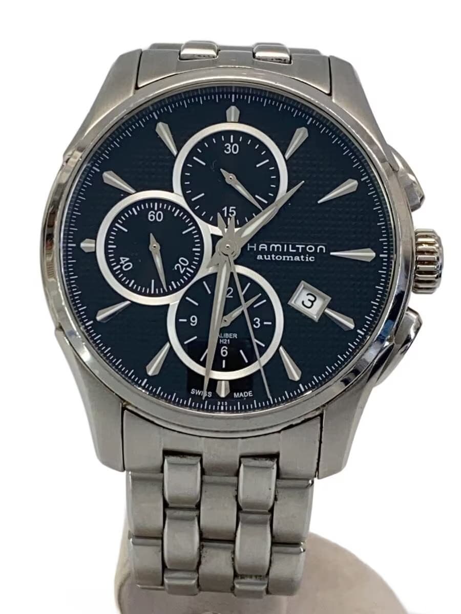 HAMILTON Automatic Watch Analog BLK SLV H325961