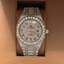 Royal Oak VVS1 Arabic Numerals Men's Wristwatch w/ Box