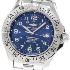 BREITLING Super Ocean A17360 Date blue Dial Automatic Men's Watch_939288
