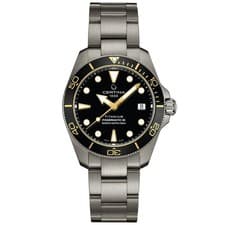 Certina DS Action Diver 38mm Powermatic 80 Black Dial Men's Watch C0488074405100