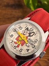 Rare BRADLEY Mighty Mouse watch (manual winding)