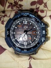 CASIO G SHOCK Timepiece Compass with Comp Joint Band Dark Blue Ready