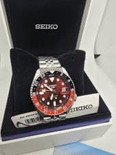 Seiko Red Passion Automatic Divers Style SSK031K1 Ross Dial €599 GMT