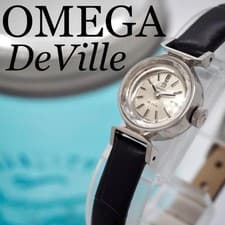 Omega DeVille Ladies Watch Manual Winding 120 in Operation Authentic