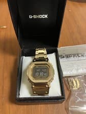 Casio GMW B5000GD 9JF G Shock Full Metal Gold Watch Authentic Genuine
