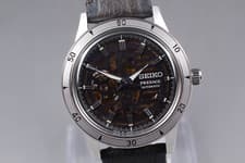 [ MINT ] SEIKO PRESAGE SARY257 Men's Automatic Watch  Black/Gold Dial from JAPAN