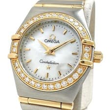 OMEGA  1267.70 Constellation Watches Stainless Steel/K18YG yellow gold/Diamo...