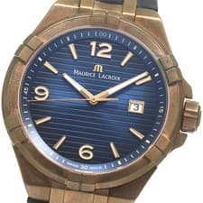 MAURICE LACROIX AI1028-BRZ01-420-1 Icon Bronze Date Quartz Men's Watch G0418