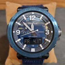 Casio Pro Trek PRG-600YB Solar Quartz Watch with Triple Sensor