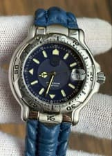 TAG Heuer WH1115-K1 Professional 200M Quartz Watch Blue Used From Japan