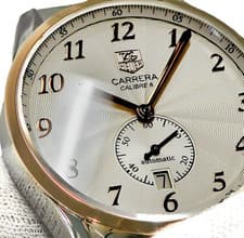 TAG HEUER Carrera WAS2151 BA0732 K18PG Small Second Auto Men's qsgvgy7i