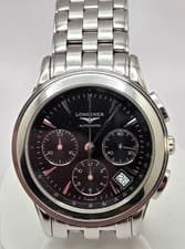 Longines Ref  L4.718.4 Flagship Chronograph Automatic Men's watch 39mm works
