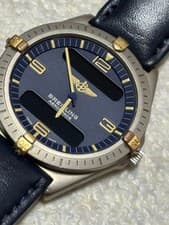 Breitling Aerospace F56059L Quartz Titanium Watch Untested From Japan