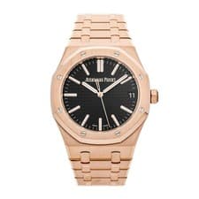 Audemars Piguet Royal Oak Date Rose Gold Auto 41mm Watch 15510OR.OO.1320OR.04