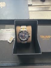 DONALD TRUMP 45 47 Watch California Dial BLUE SILVER GOLD Limited To 250 Pcs