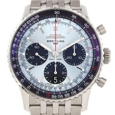 Authentic Breitling Navitimer B01 Chronograph 41 AB0139/AB0139241C2A1 Stainl...