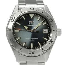 Orient Mako 40 Men's Automatic Diver Watch Blue SS 39.9mm Used From Japan
