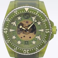 Gucci Dive 18692471 Mens Automatic Working Vintage Authentic Collectible Watch