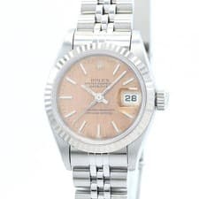 Rolex Oyster Perpetual Lady Datejust 26 Tropical Linen Dial 69174 #058