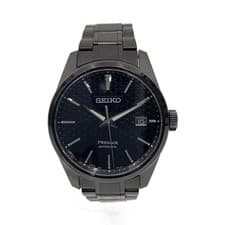 Seiko 6R35-00V0 SPB229 SARX091 Automatic Black Dial Stainless Steel Mens Watch