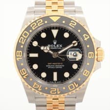Rolex GMT Master II 126713GRNR SS×YG SS×YG AT black dial