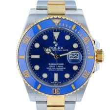 Rolex Submariner 126613 Two-Tone 41mm Blue Dial Oyster Band Mens Watch 2022